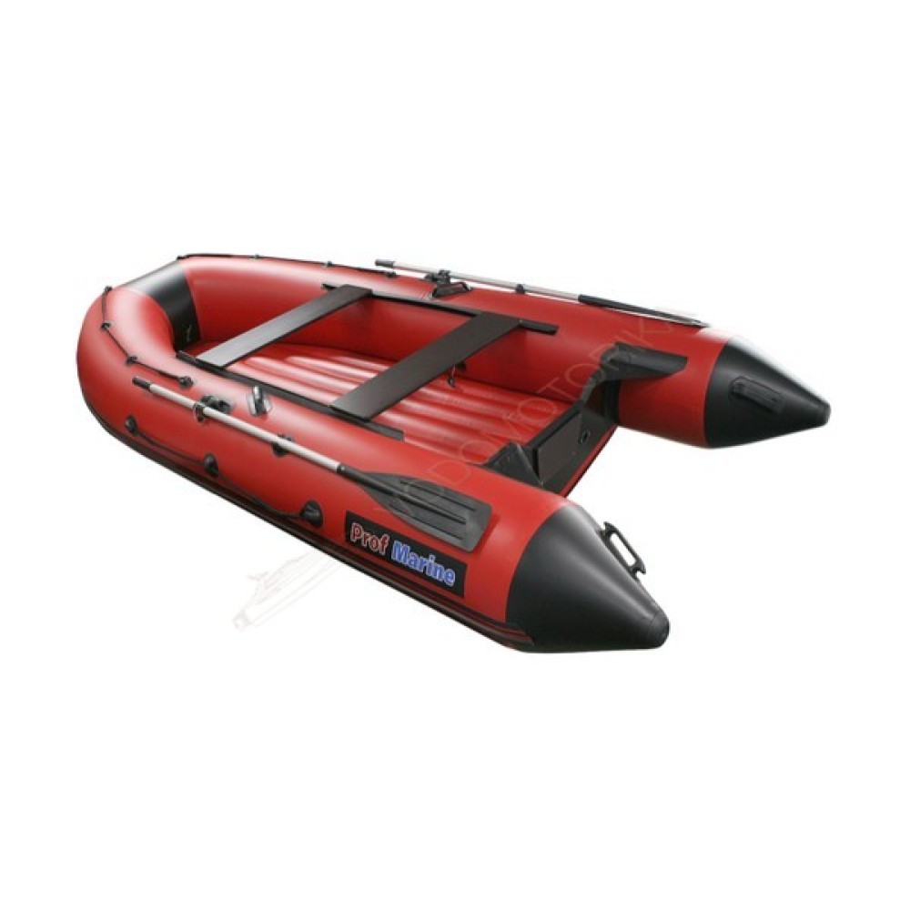 Надувная лодка ProfMarine PM 330 Air (надувное дно, килевая, красная)
