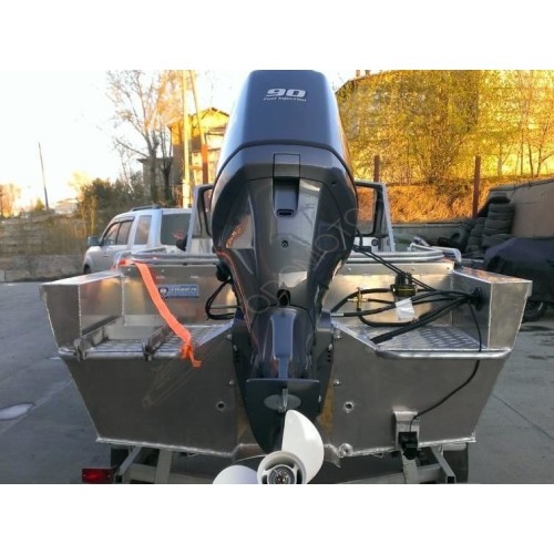 Алюминиевая моторная лодка RusBoat 52 JET под подвесной водомёт