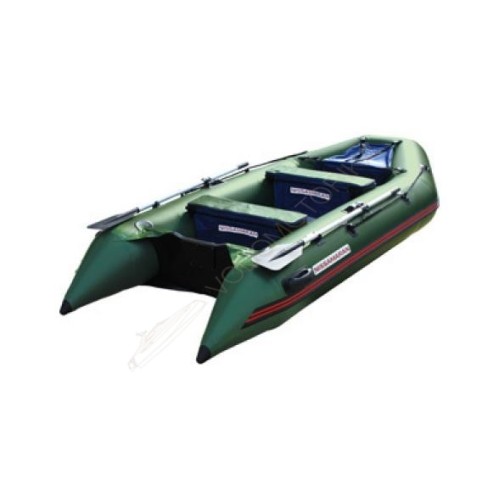 Лодка NISSAMARAN MUSSON 360 ( зеленый ) дерев. пол P/L