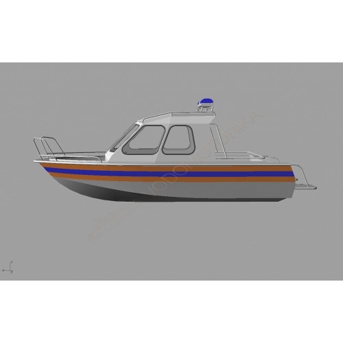 Алюминиевая моторная лодка RusBoat 65R