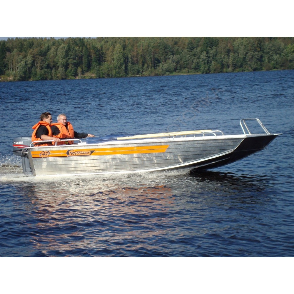 Алюминиевая лодка Wellboat 47