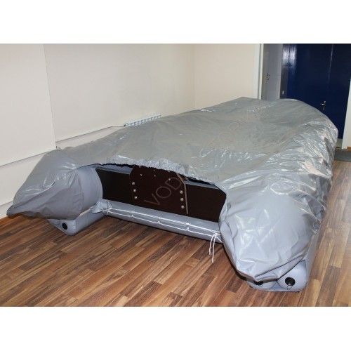 Тент транспортировочный на лодки Ротан 520, 520М (серый)