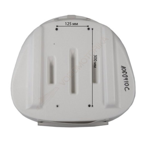 Кресло YACHTSMAN мягкое, съемные подушки, материал белый винил (1060410C)