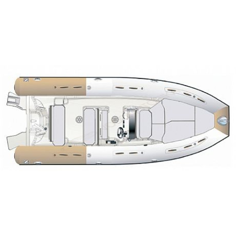 Лодка надувная ZODIAC Club 750 Limited Edition