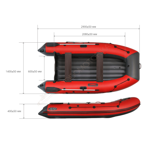Лодка надувная REEF 290нд
