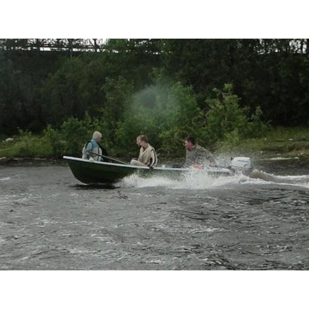 Лодка Афалина - 380 (с булями)