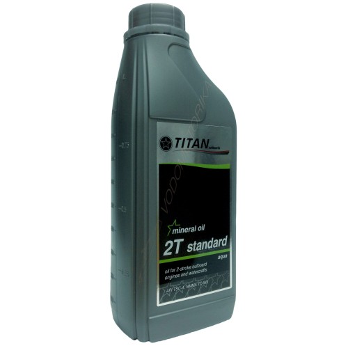 Моторное масло для 2-х тактных двигателей TITAN 2T standard API TSC-4,NMMA TC-W3 (aqua)