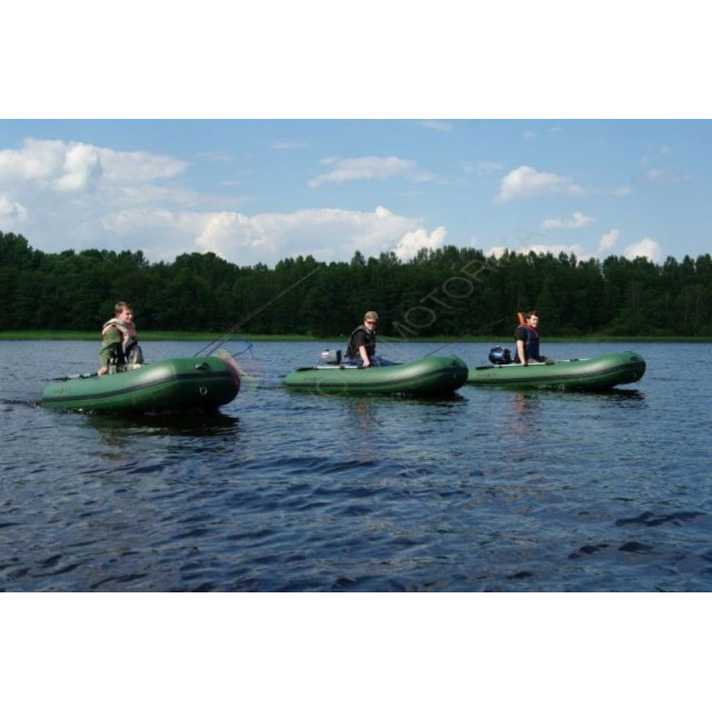 Лодка надувная DINGO 27F оливковый