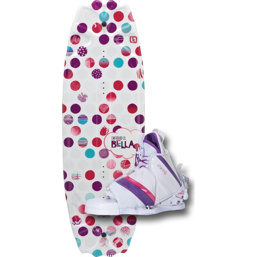 Вейкборд женский Connelly BELLA с креплением BLISS L/XL 124