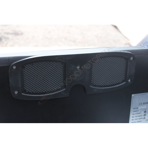 Лодка Sun Marine SDP 365 (красно-черный)