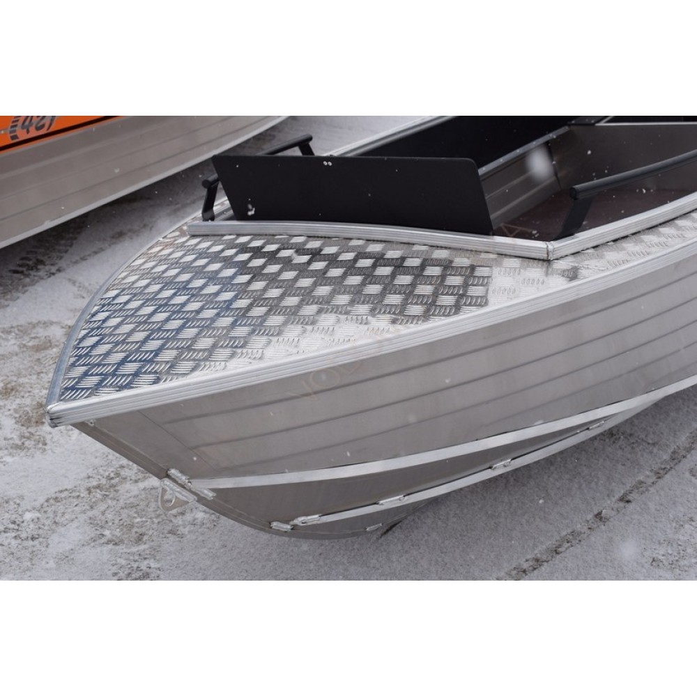 Алюминиевая лодка Wellboat-42 NexT классика