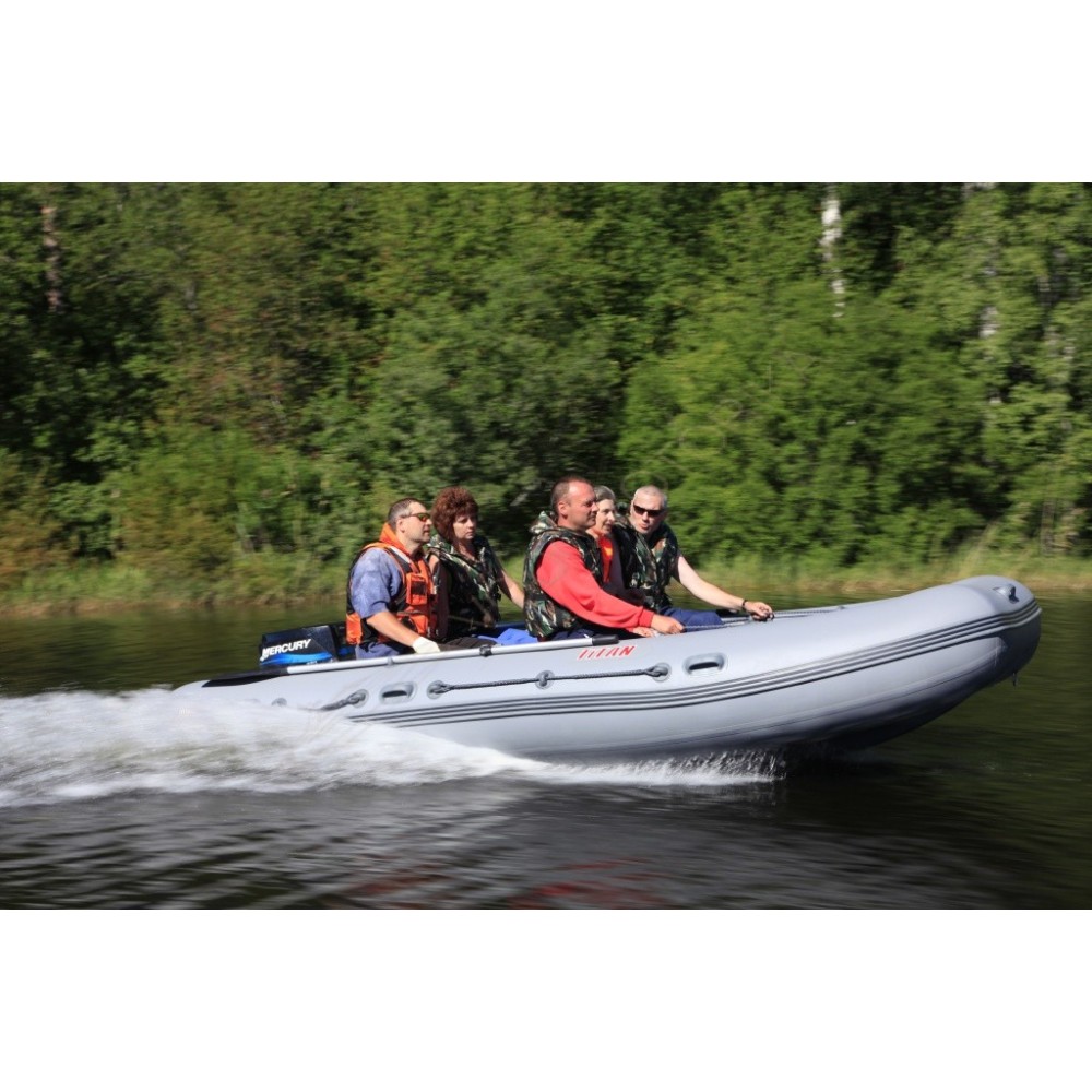 Моторно-гребная лодка Посейдон Титан-480