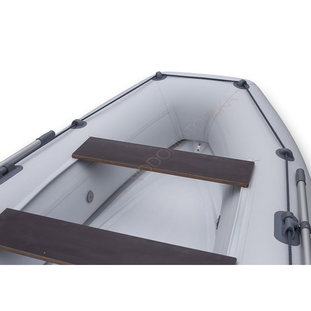 Жестко-надувная лодка Велес ( Stel ) R-285P Дружок (доп. палуба)