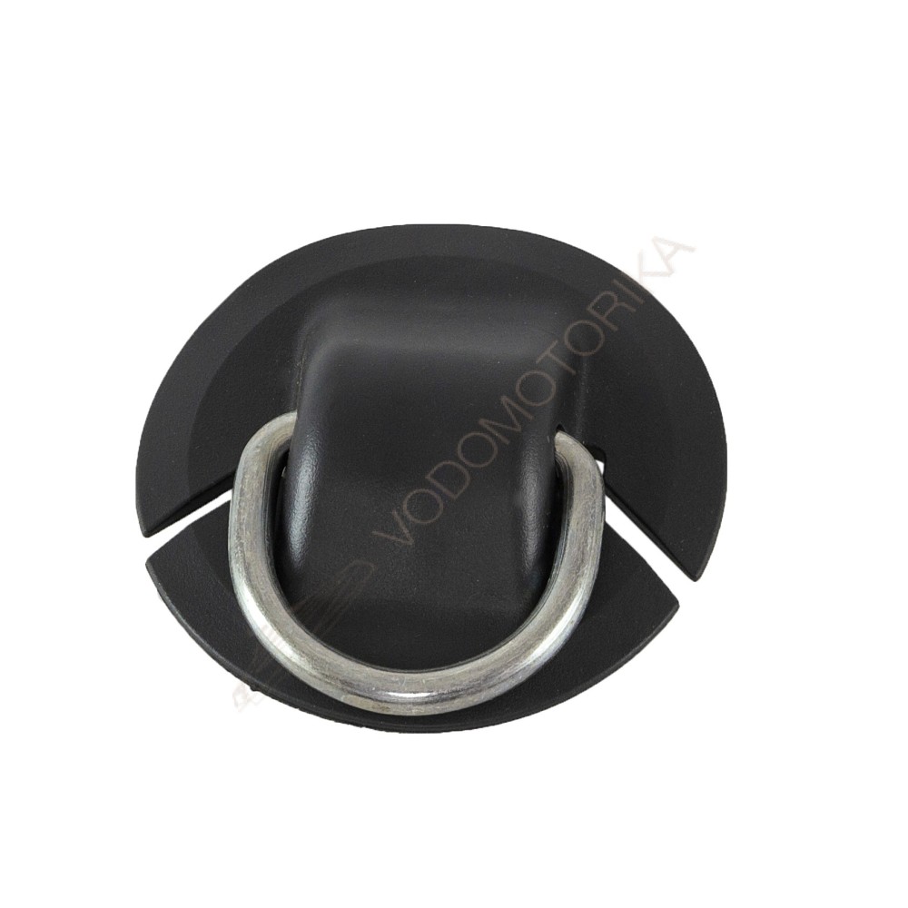 Рым малый с D-образным кольцом, черный Адмирал