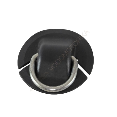 Рым малый с D-образным кольцом, черный Адмирал