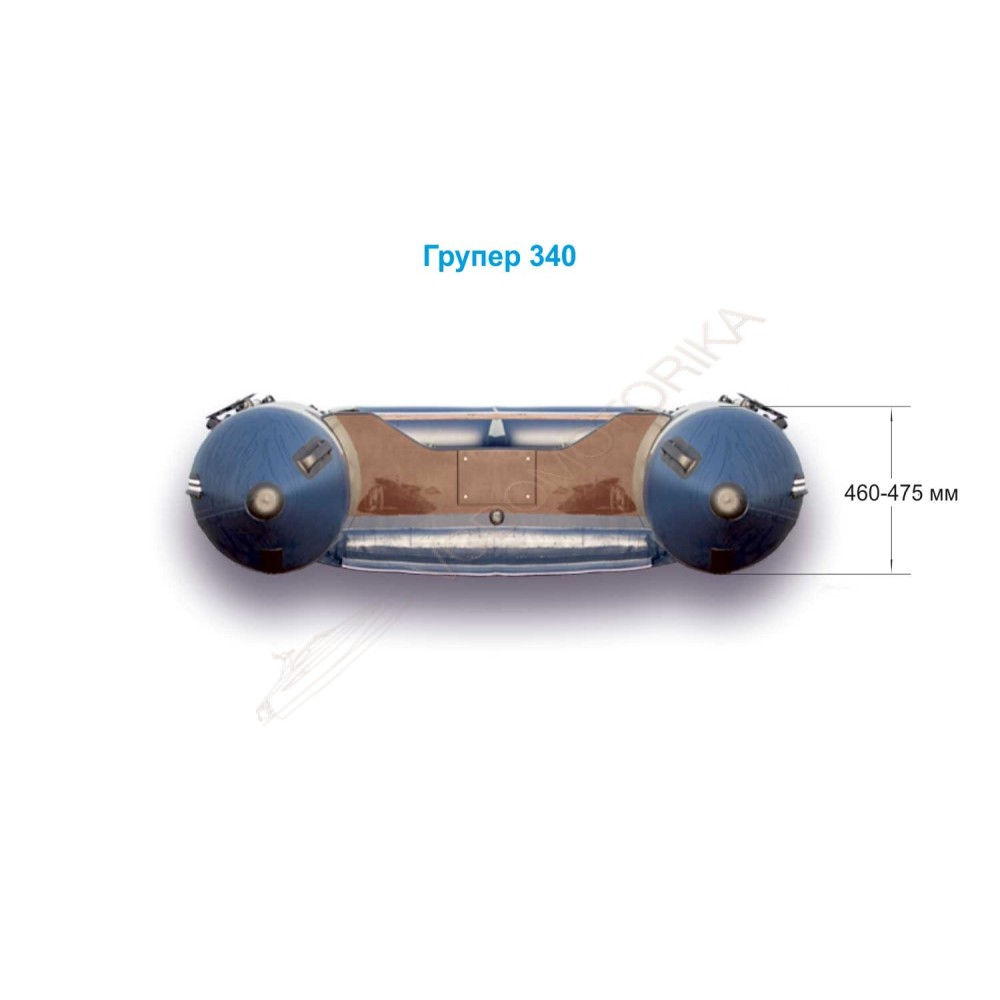 Надувная лодка Grouper 340