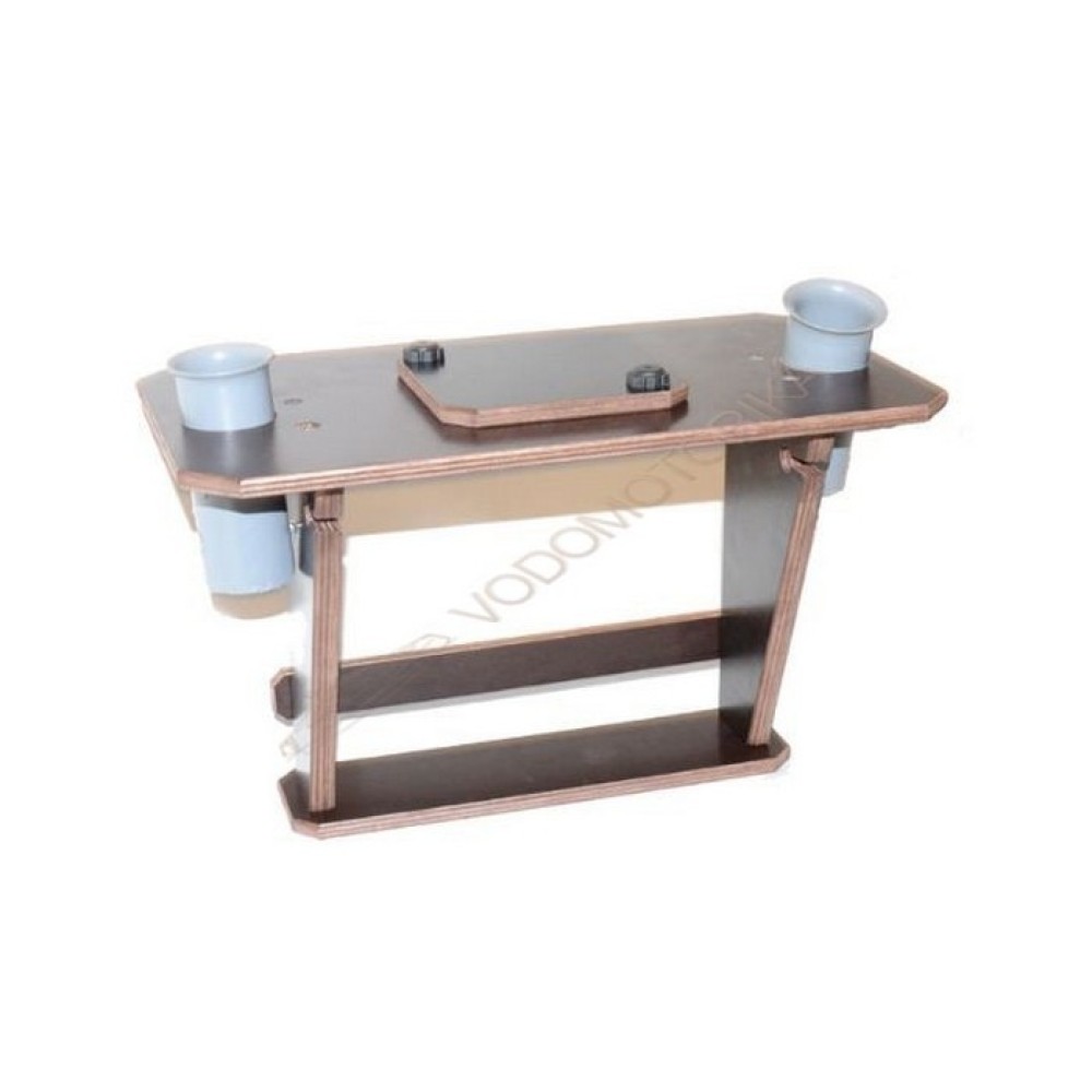 Столик для эхолота с держателями для спиннинга №3