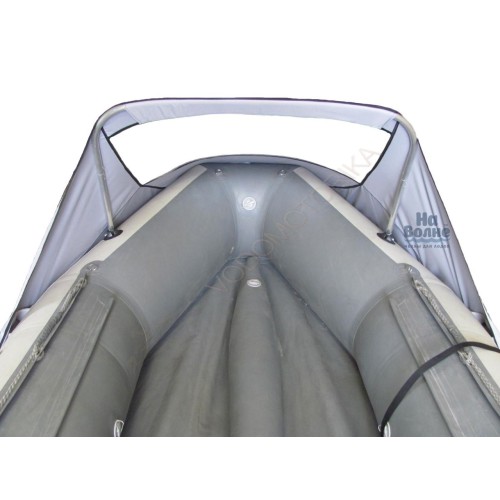 Носовой тент с окном для лодки ПВХ 240-290