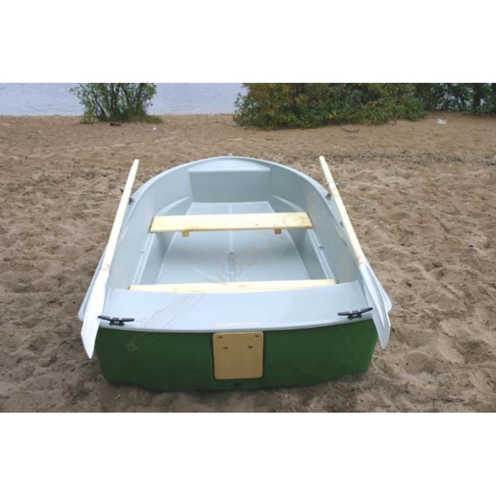 Пластиковая моторно-гребная лодка Шарк-255