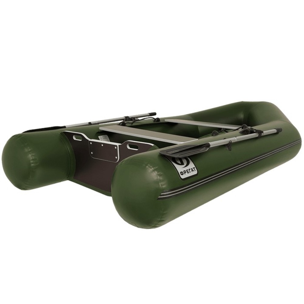 Надувная лодка Фрегат 300 EК зеленая