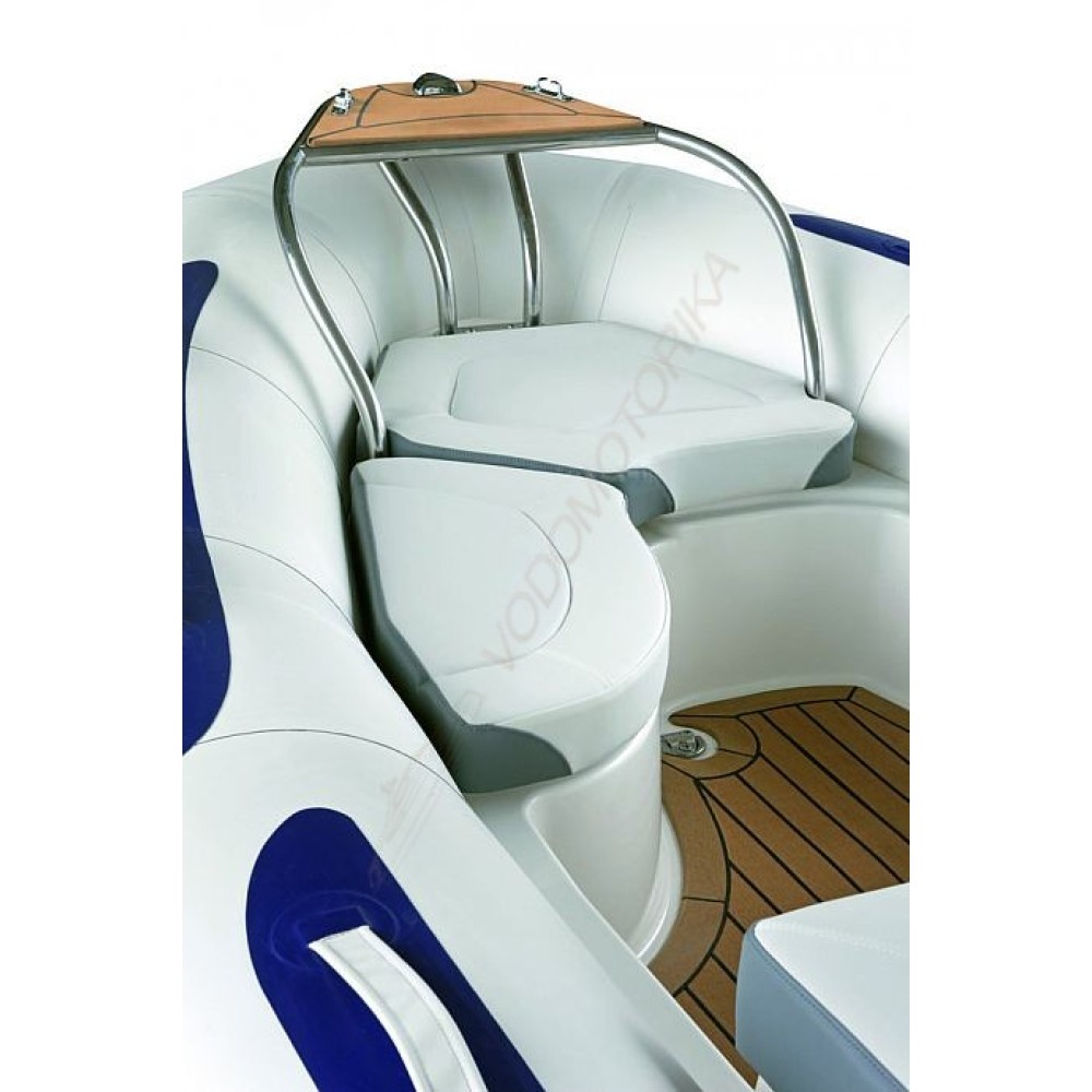 Лодка надувная ZODIAC Yachtline deluxe NEO 380 ( с синими вставками )