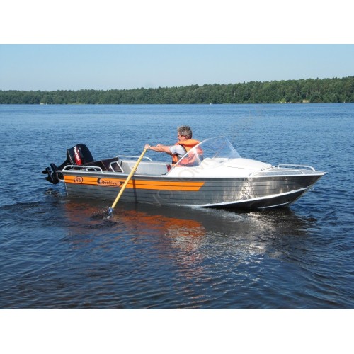 Алюминиевая лодка Wellboat 46 классика