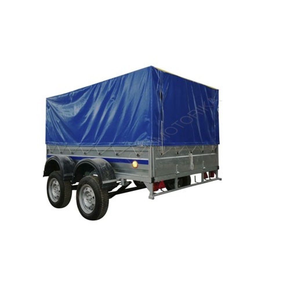 Прицеп Фаворит В 7135 2.56х1.57 низкий тент 0.3 м ( двухосный )