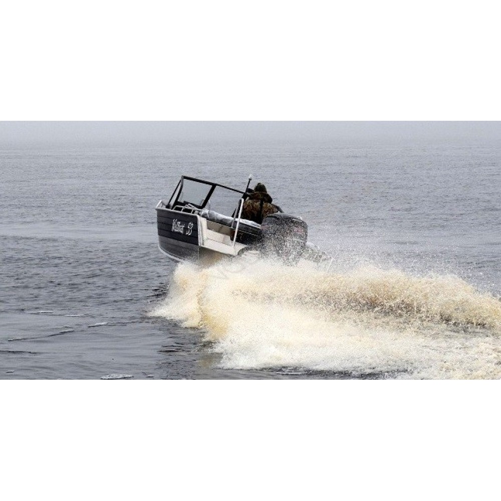 Алюминиевая лодка Wellboat 53 Fish