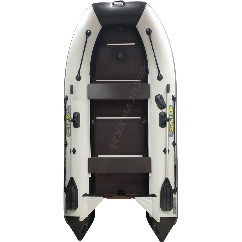 Лодка надувная Адмирал 305 Classic бело - черный