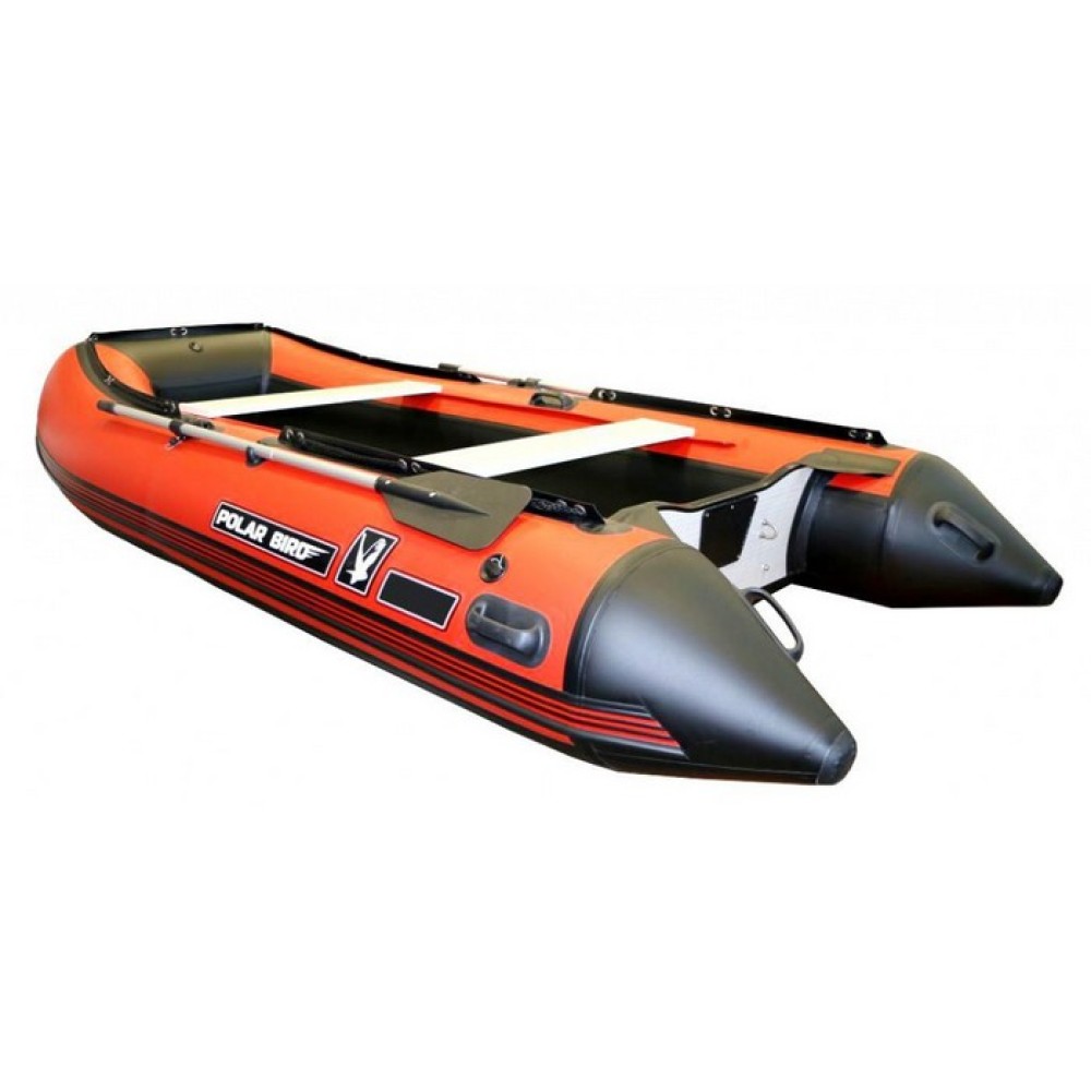 Лодка Polar Bird PB-385M НДНД Merlin (банки и танец из стеклокомпозита)