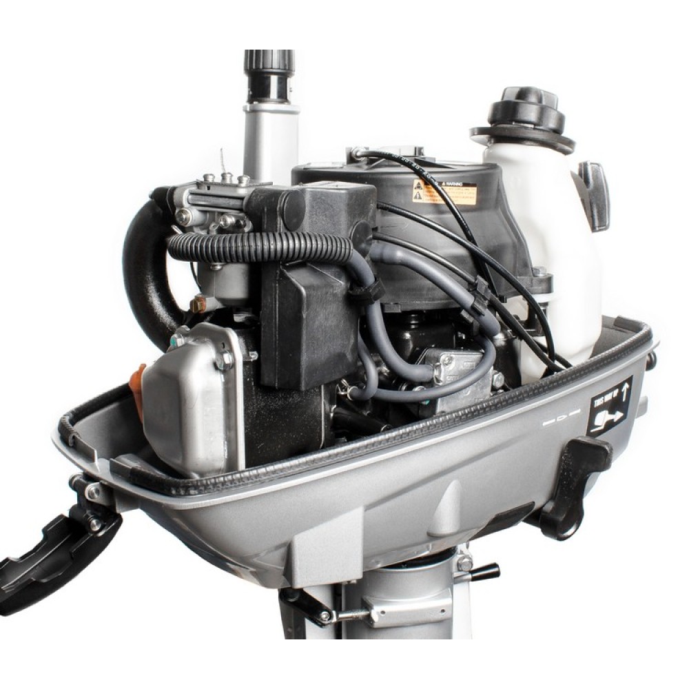 Лодочный мотор SEANOVO SNF5HL 5 л.с. четырехтактный (с баком 12л)