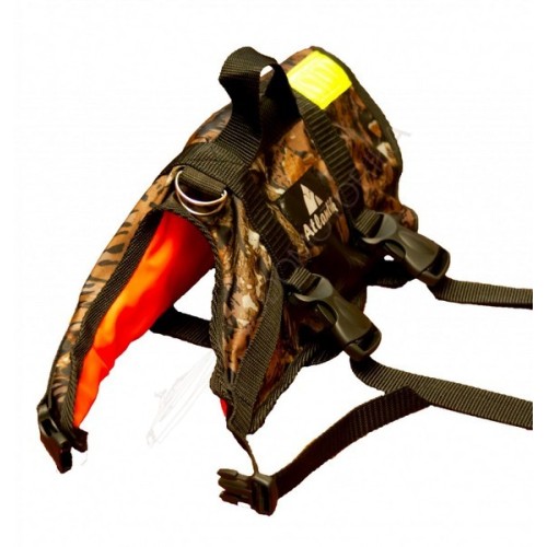 Страховочный жилет для собак "Атлантик" S (камуфляж)