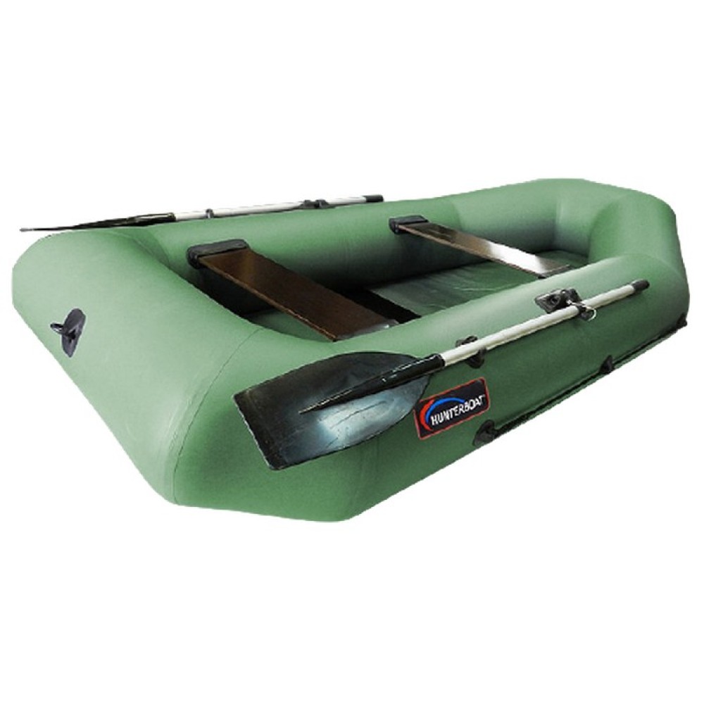 Гребная лодка Хантер 280Р (зеленый)