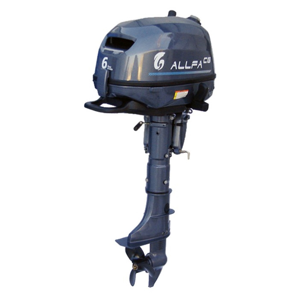 Лодочный мотор ALLFA CG F6S четырехтактный