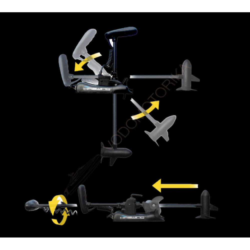 Электромотор лодочный Haswing Cayman B 55