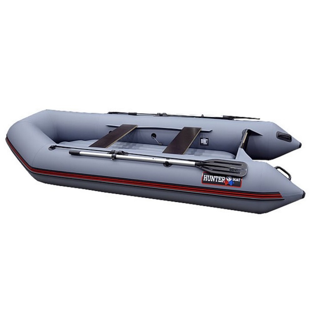 Лодка Хантер 320 ЛН (серый)