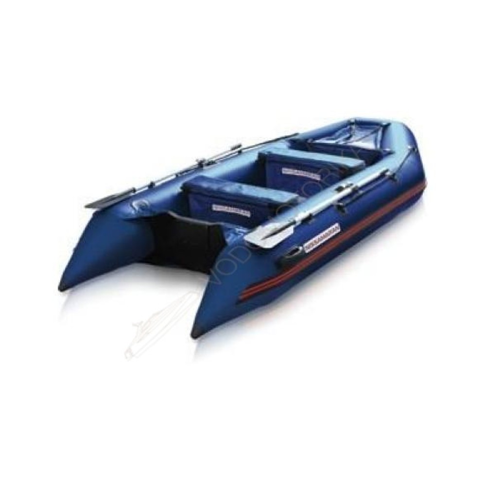 Лодка NISSAMARAN MUSSON 320 ( синий ) дерев. пол P/L