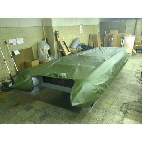 Тент транспортировочный на лодки Ротан 420, 420М (зеленый)