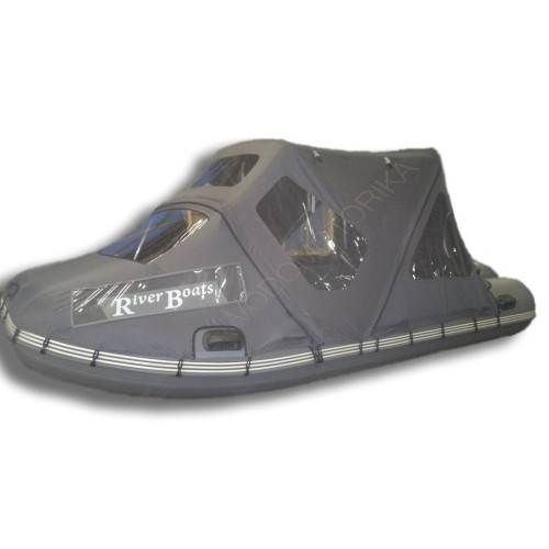 Комбинированный тент трансформер Riverboats RB-350 серый