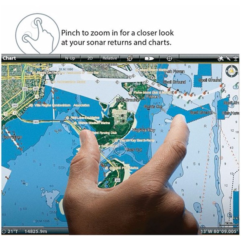 Картплоттер-эхолот Humminbird ONIX 10cxi SI Combo