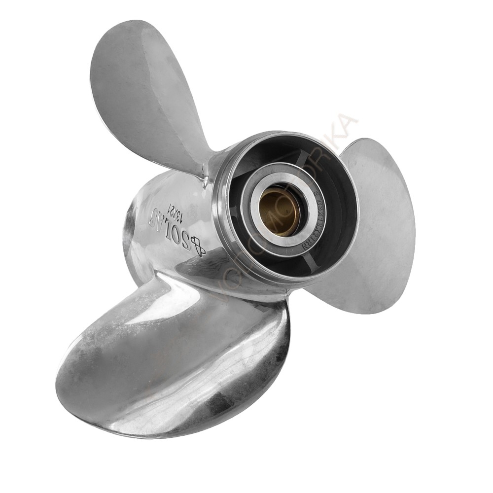 Винт гребной Suzuki DF60-70/DT75-140;3x13x21 стальной, Solas