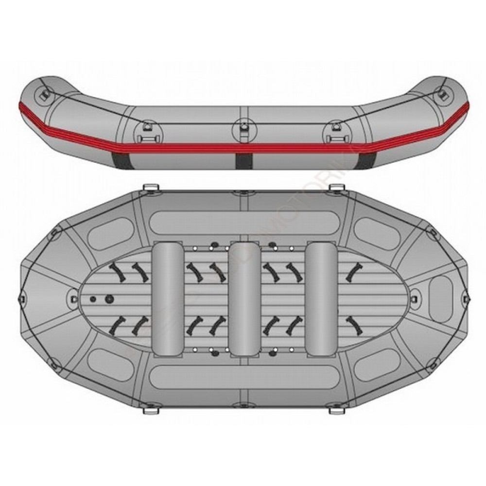 Надувной рафт Timetrial 18f
