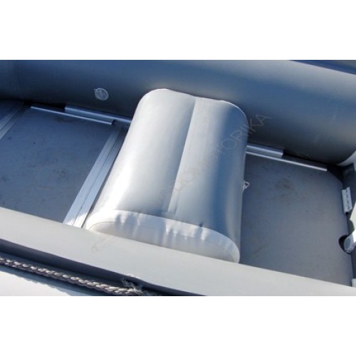 Сиденье надувное с перегородкой Badger 90х44х33 см Grey