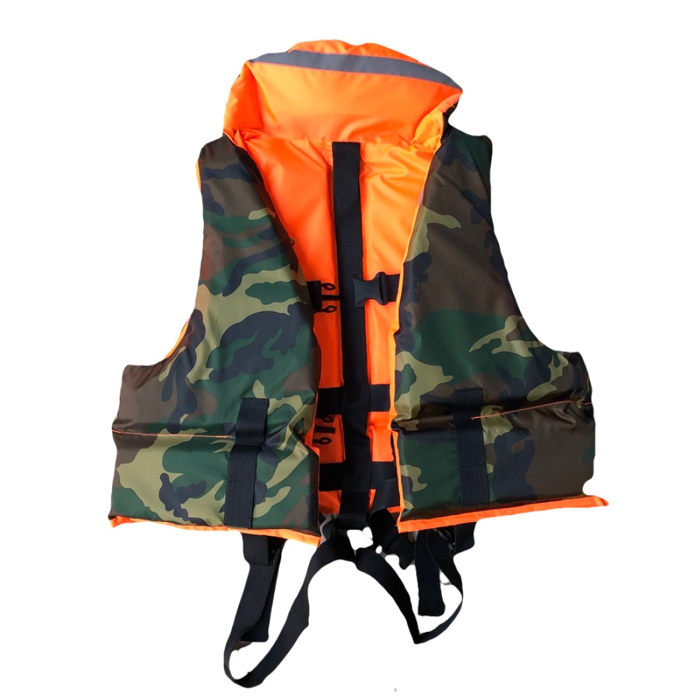 Двухсторонний спасательный жилет Капитан 120 кг ГОСТ