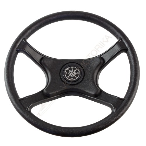 Рулевое колесо LAGUNA черный обод и спицы д. 335 мм Volanti Luisi