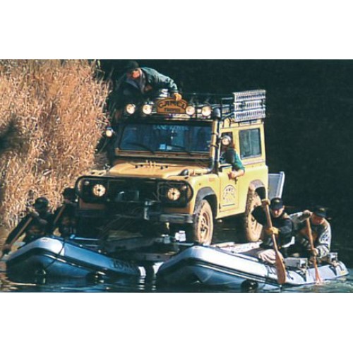 Надувная лодка ZODIAC Grand raid Mark II, красная