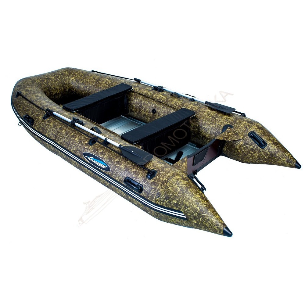 Надувная лодка GLADIATOR Heavy Duty HD 390 AL CAMO