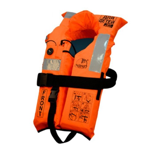 Жилет спасательный речной ЖСР с огнем поиска (детский)