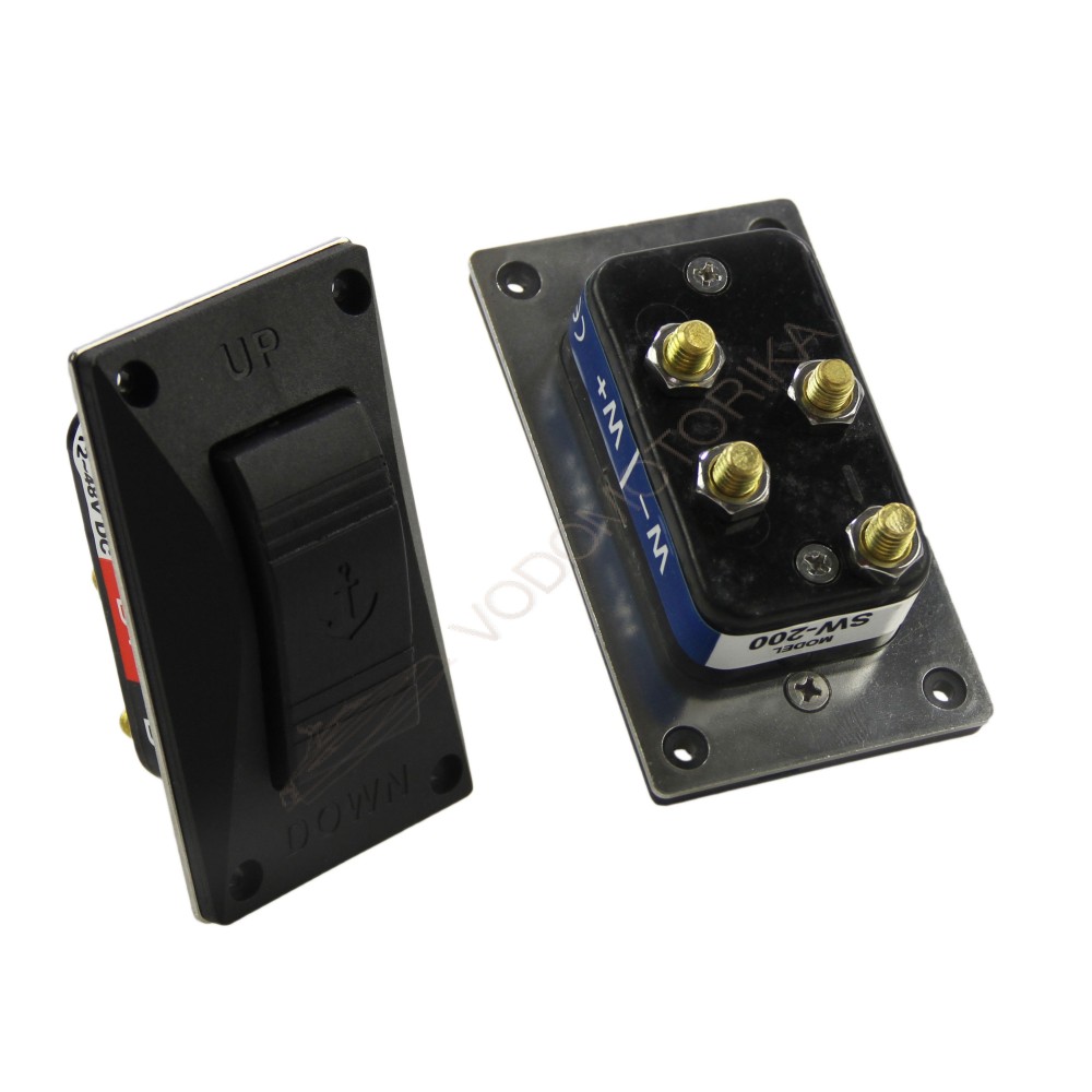 Лебедка якорная VS600 вертикальная, 800Вт, 12В