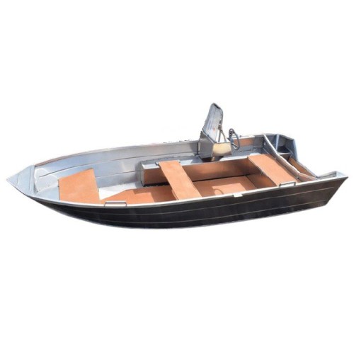 Алюминиевая лодка Алюмакс-415 с консолью